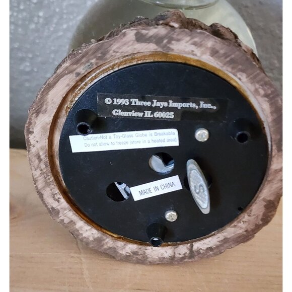 Brachiosaurus Dinosaur Snow Globe The San Francisco Music Box Company - Picture 10 of 12